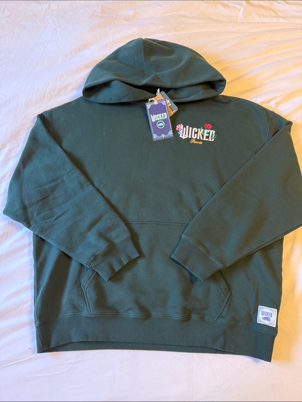 ROOTS X WICKED Limited Edition Hoodie Gender Free Embroidered back